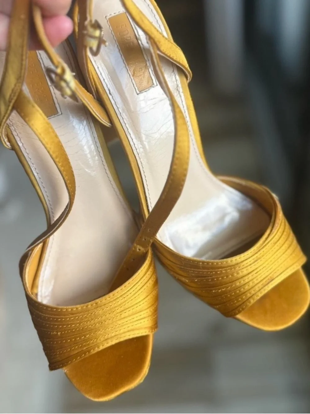 High-Heel Sandals - Women's Strappy Slingback